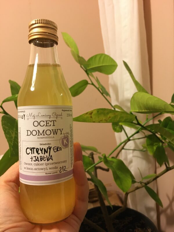 Ocet cytryny i jabłka
